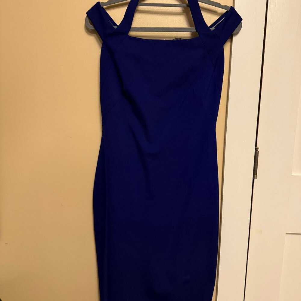RALPH LAUREN Blue Dress - Size 10 - Picture 7 of 7
